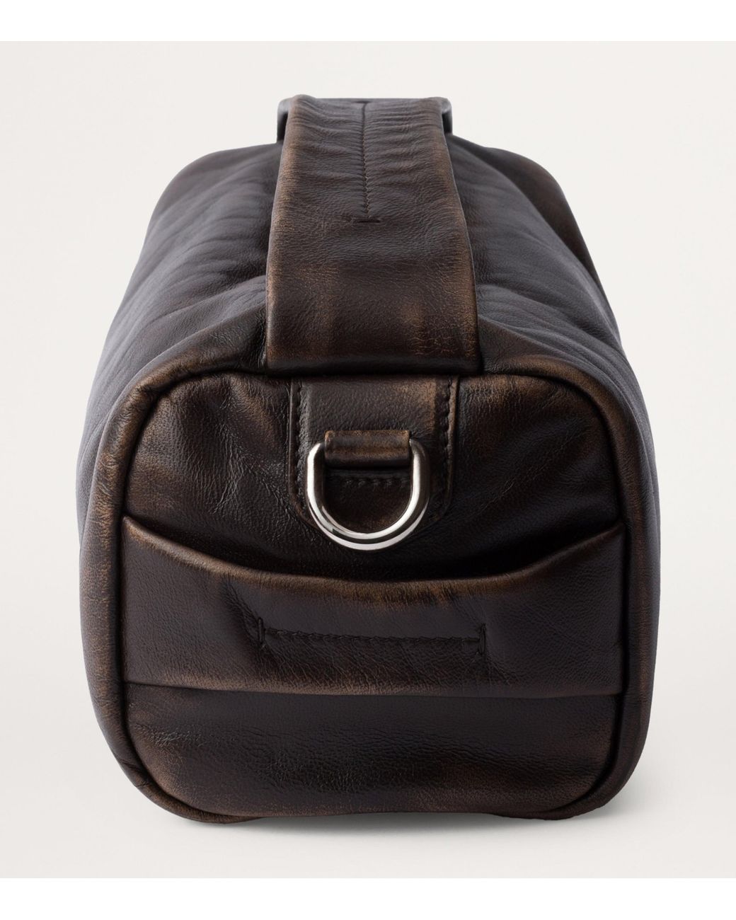 Prada Black Leather Cross-Body Bag for men