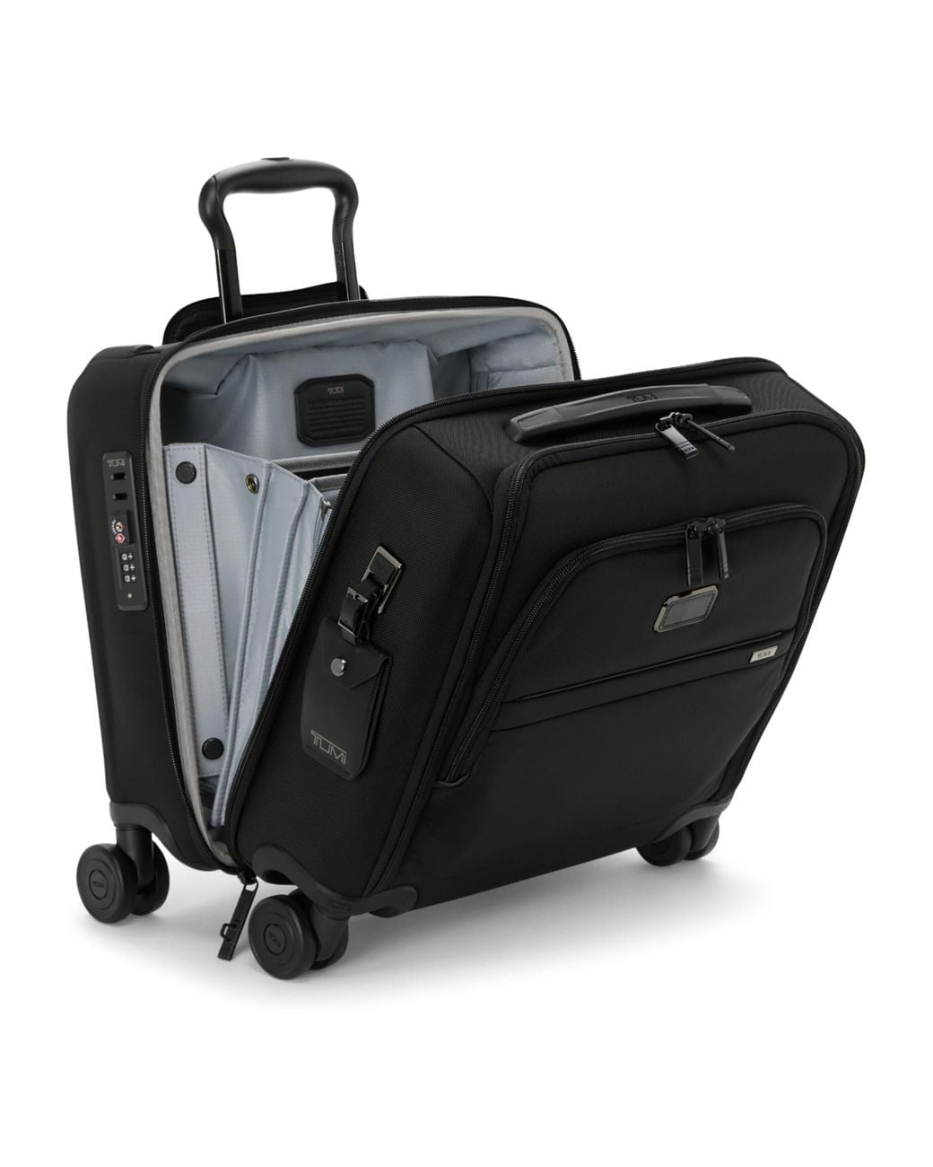Tumi Black Alpha 4 Compact Cabin Bag