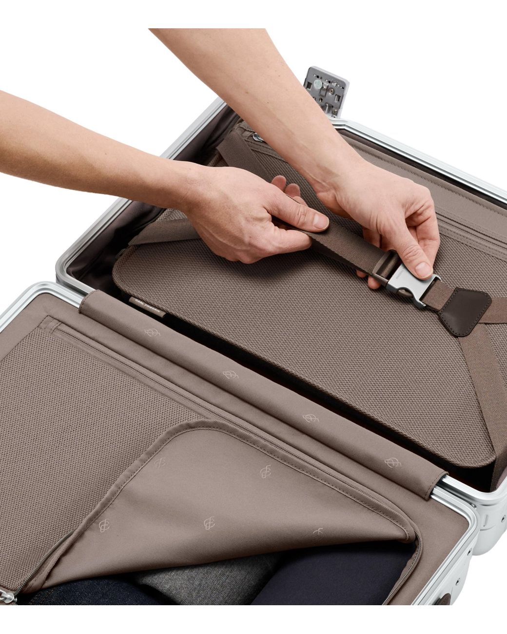 Carl Friedrik White The Carry-On Suitcase