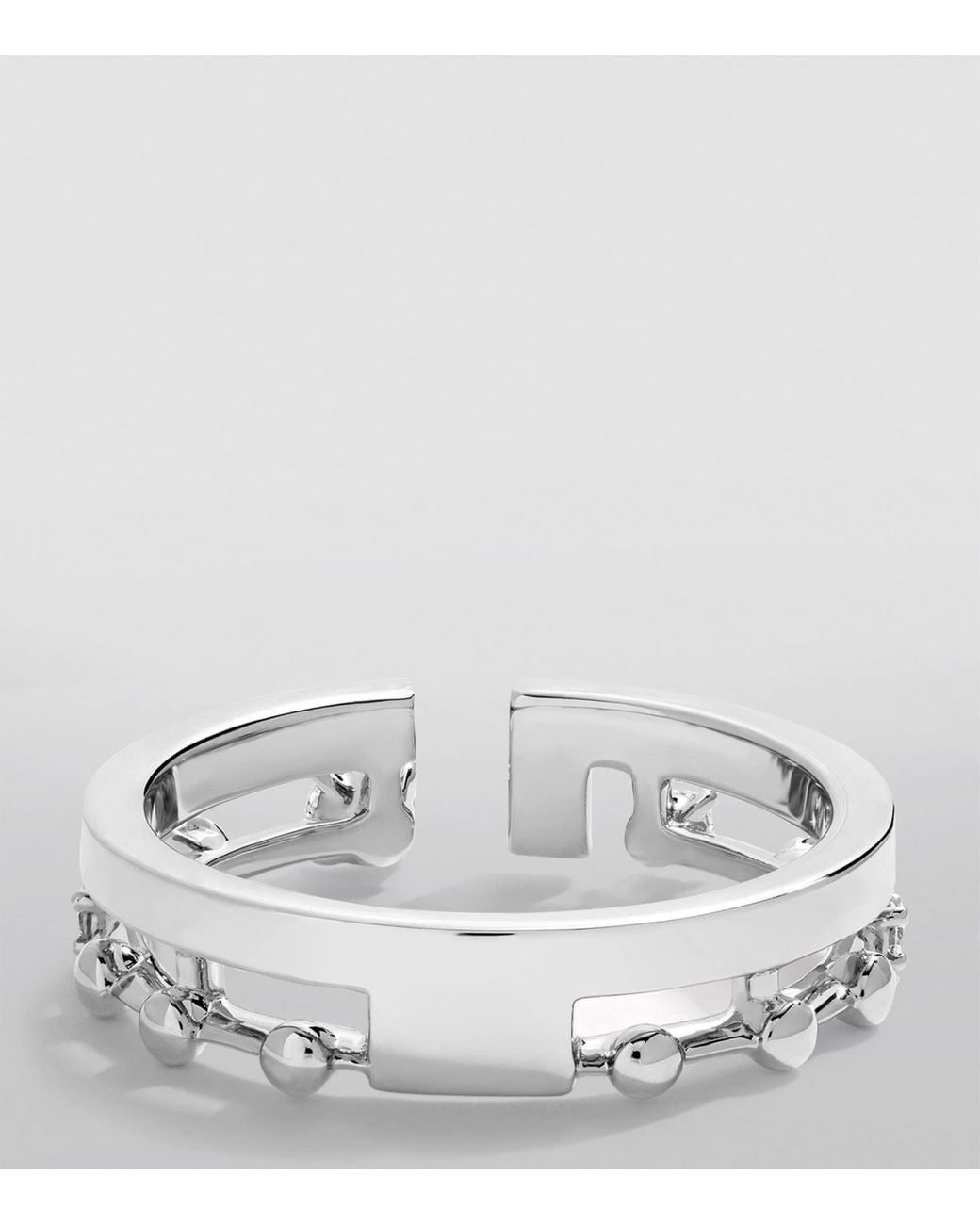 Marli New York Metallic And Diamond Avenues Index Ring