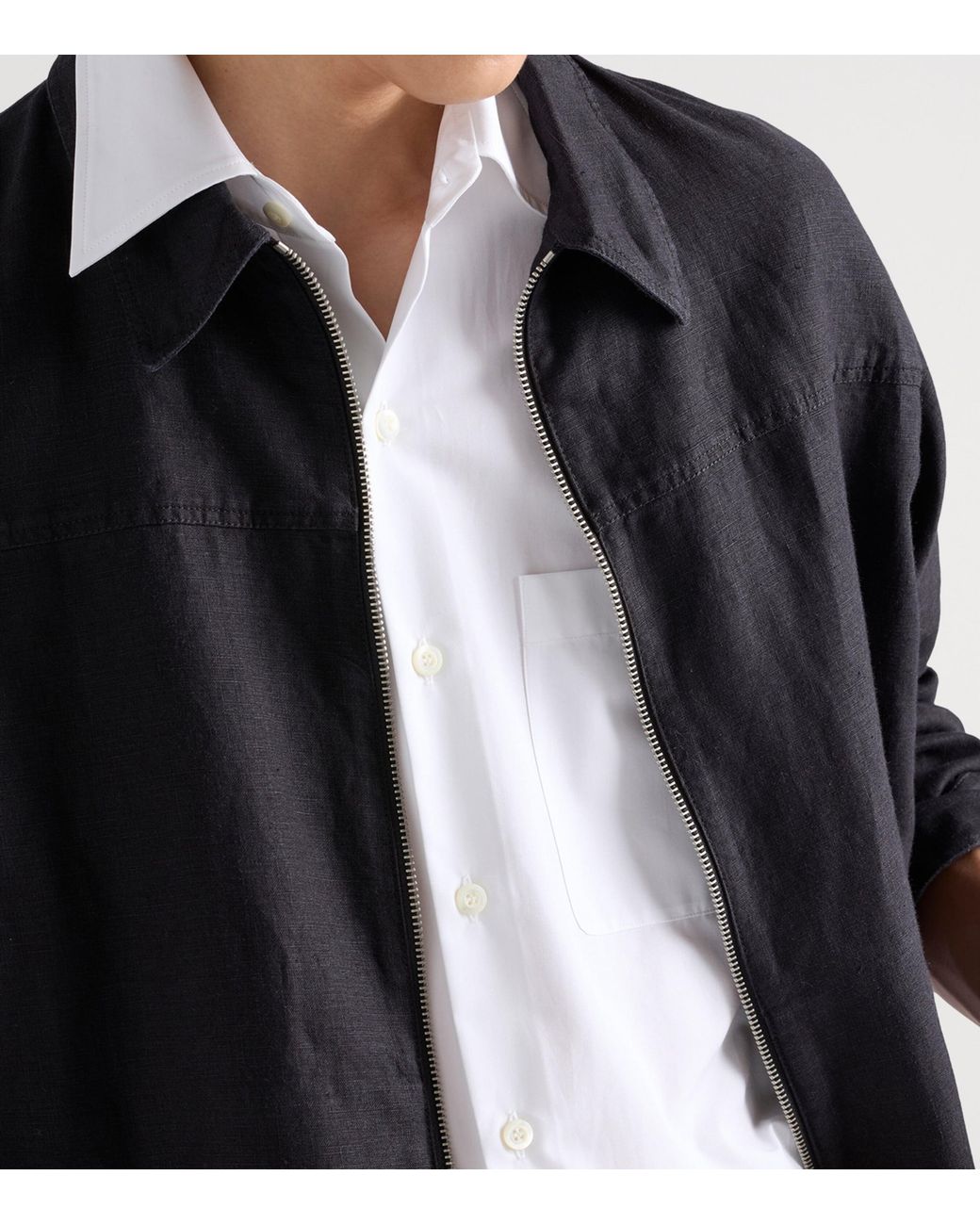 Prada White Cotton Short-Sleeve Shirt for men