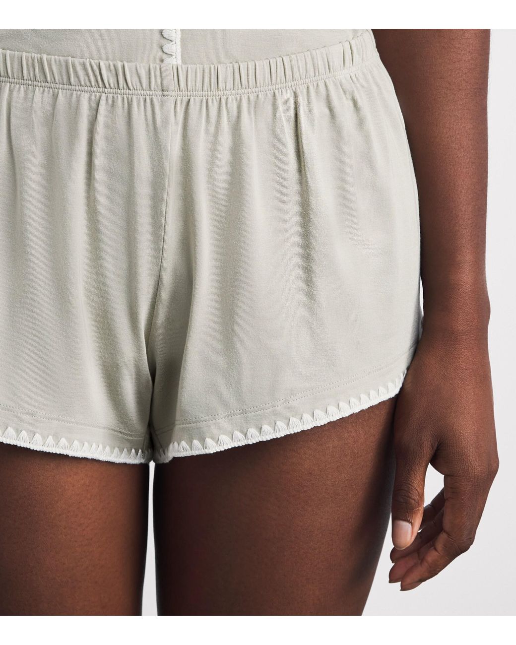 Eberjey Gray Frida Short Pyjama Set