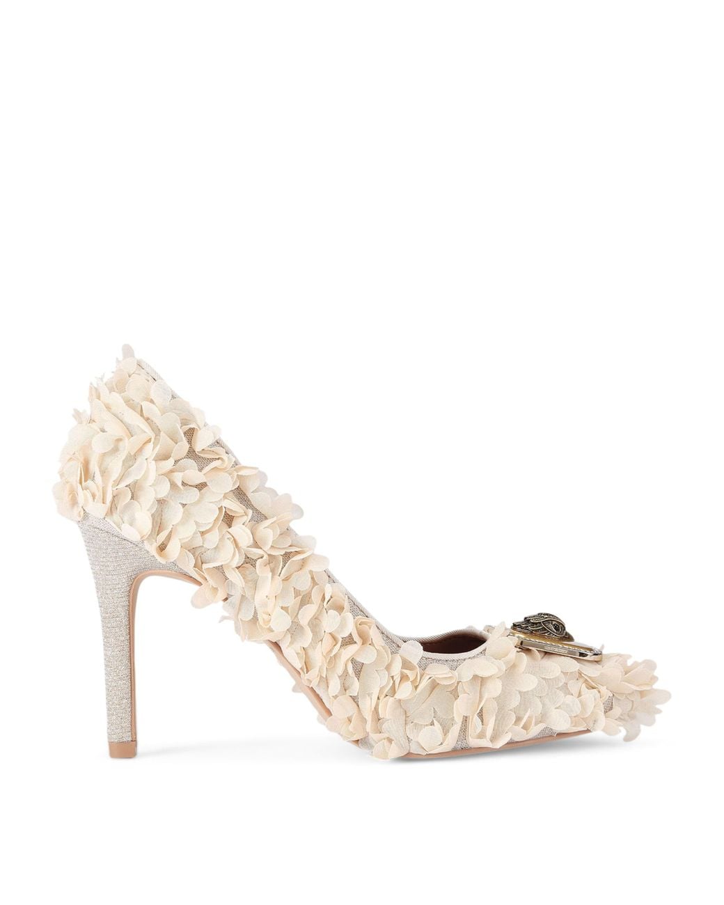 Kurt Geiger Metallic Embellished Pimlico Pumps