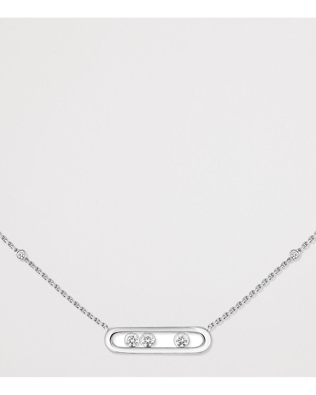 Messika Natural Move Classique And Diamond Necklace