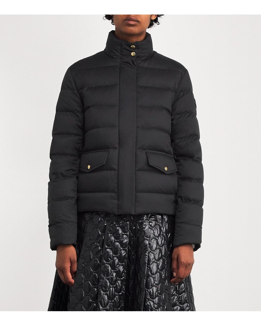 Moncler Black Down Bessettes Jacket