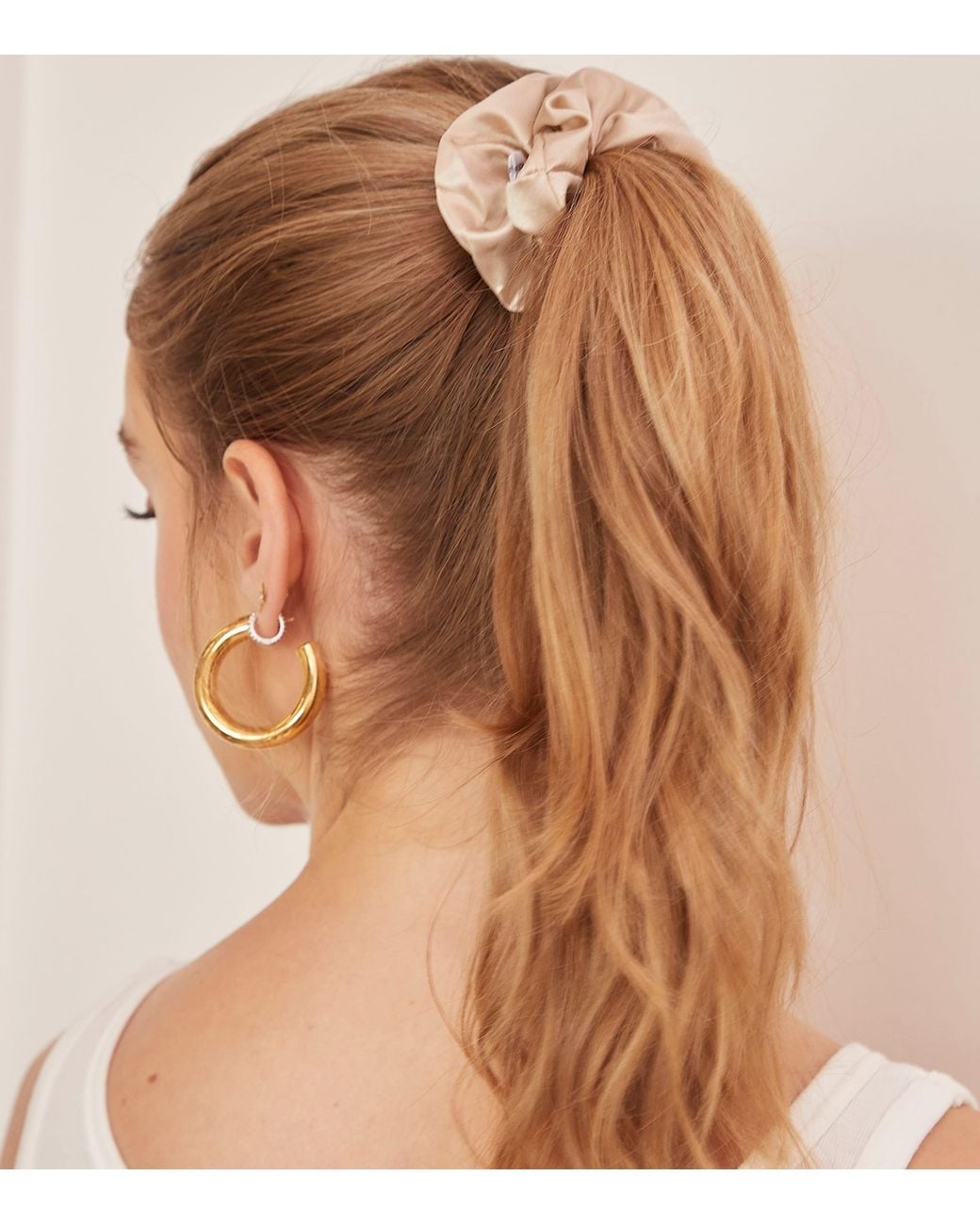 Minimalista Metallic Large The Hya Scrunchie