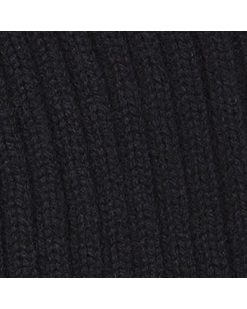 Brioni Black Cashmere Beanie for men