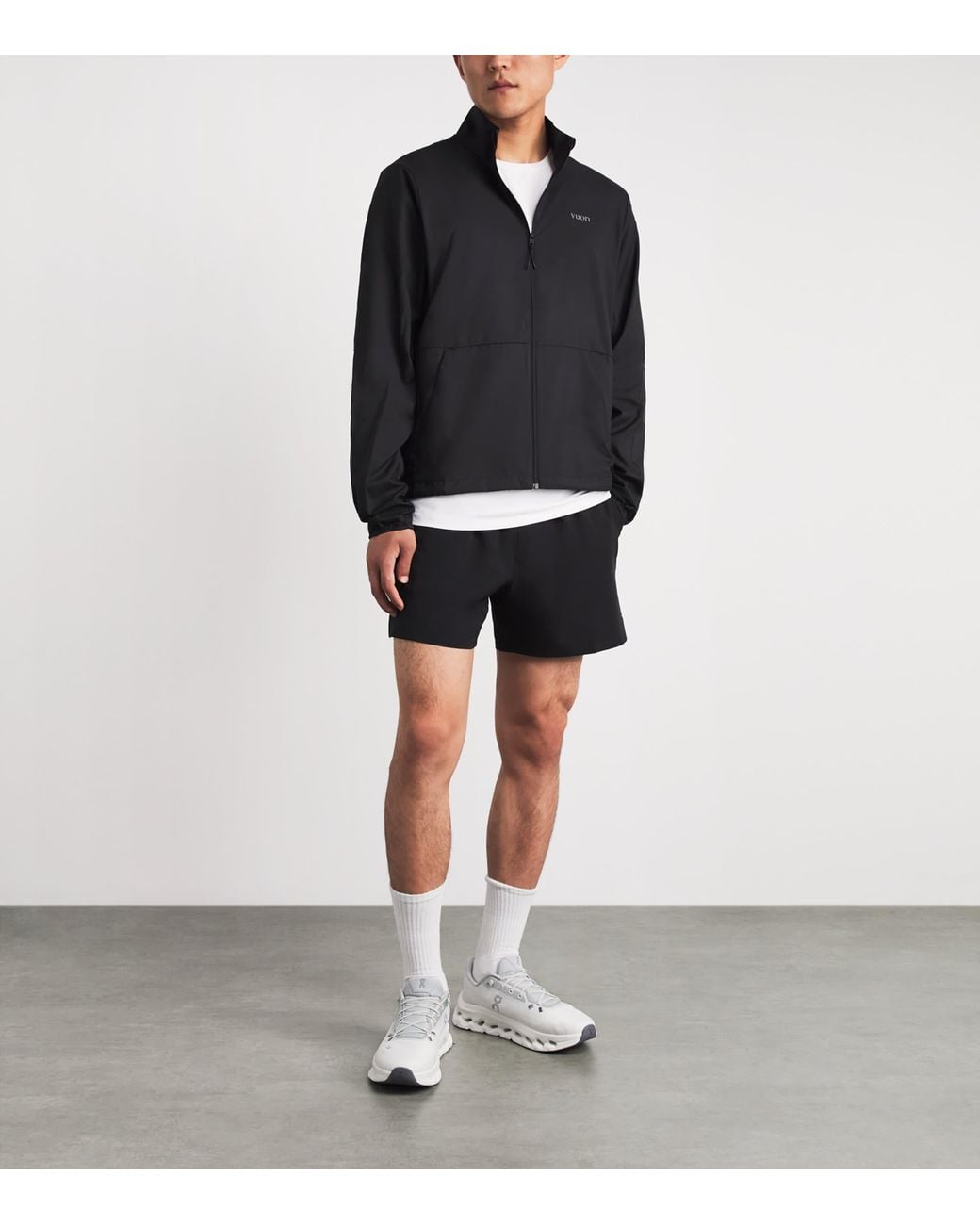 vuori Blue Terrain Track Jacket for men