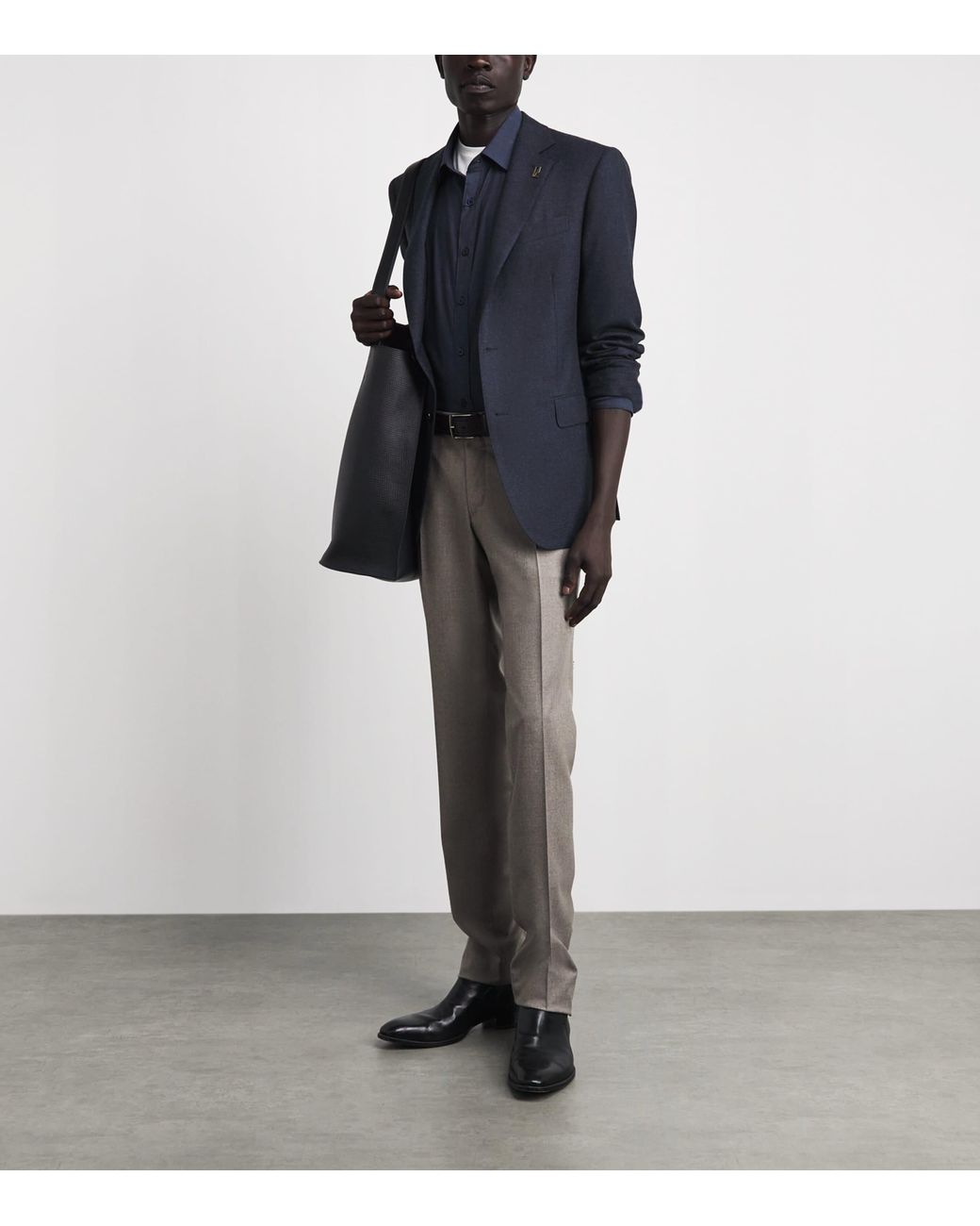 Pal Zileri Blue Wool Vincenza Blazer for men