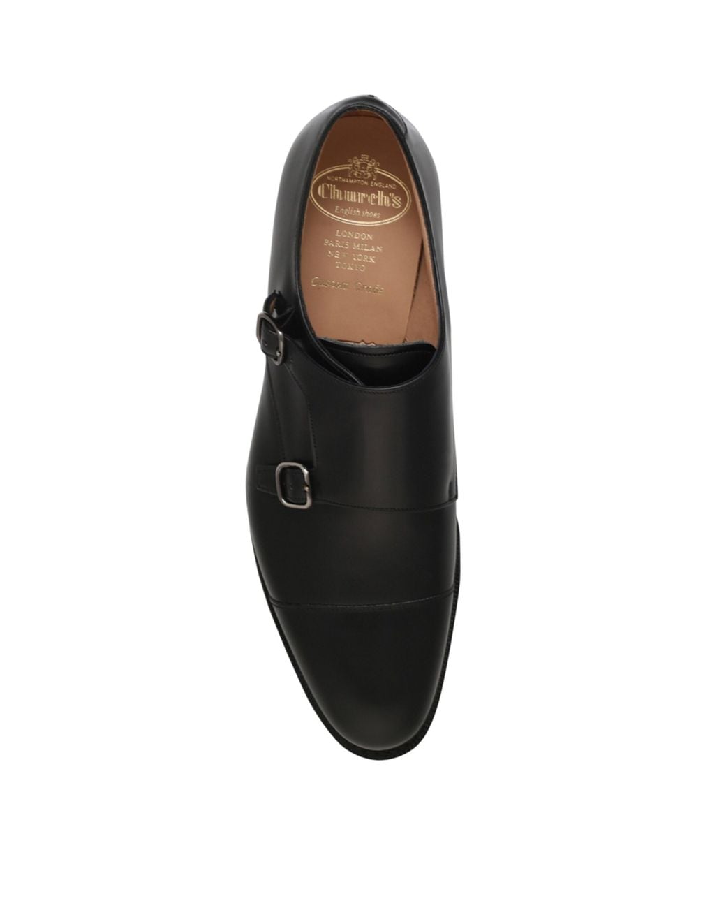 Church's Black Double Monkstrap Brogue for men