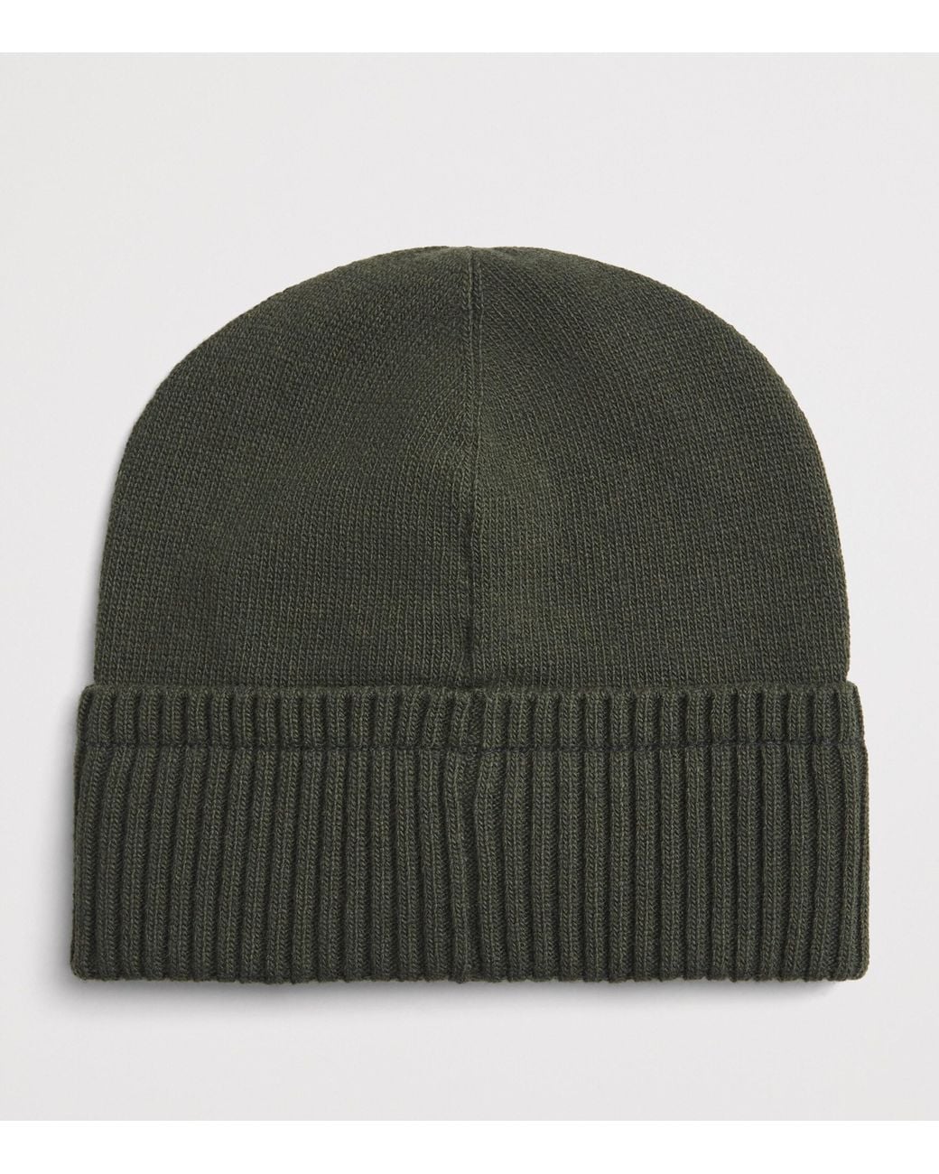 Moncler Green Virgin Wool-Cashmere Beanie for men