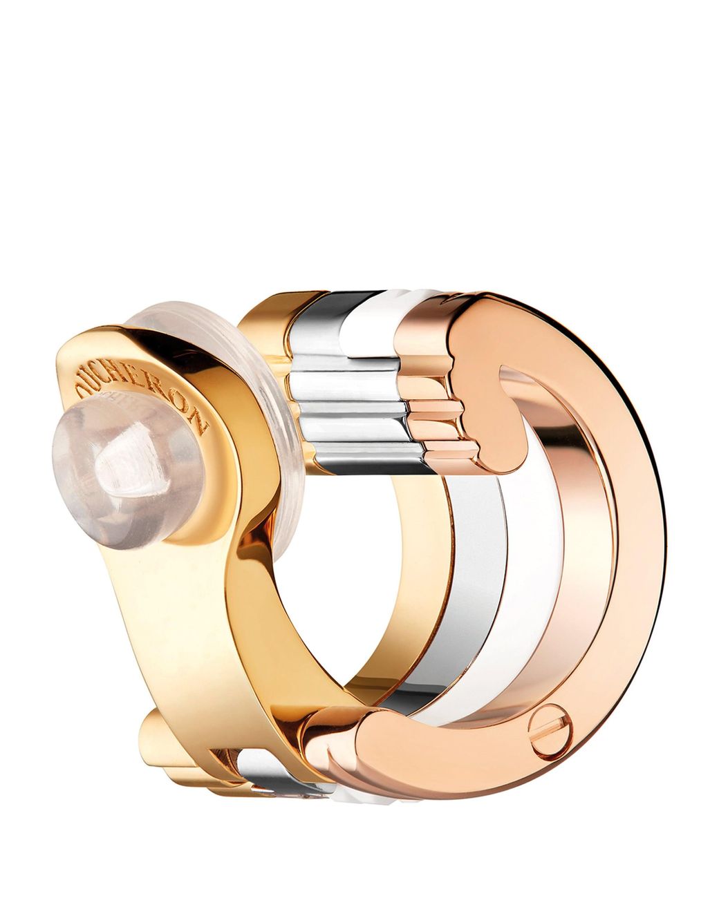 Boucheron White Mixed And Diamond Quatre Edition Single Ear Clip
