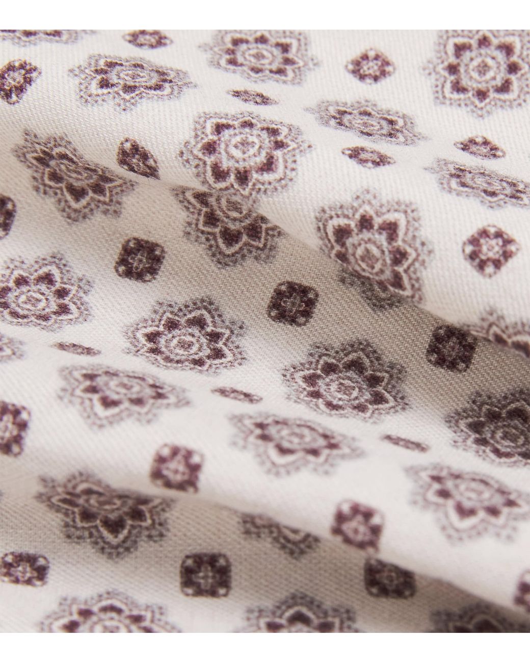 Eleventy Pink Cotton-Wool Geometric Pocket Square for men