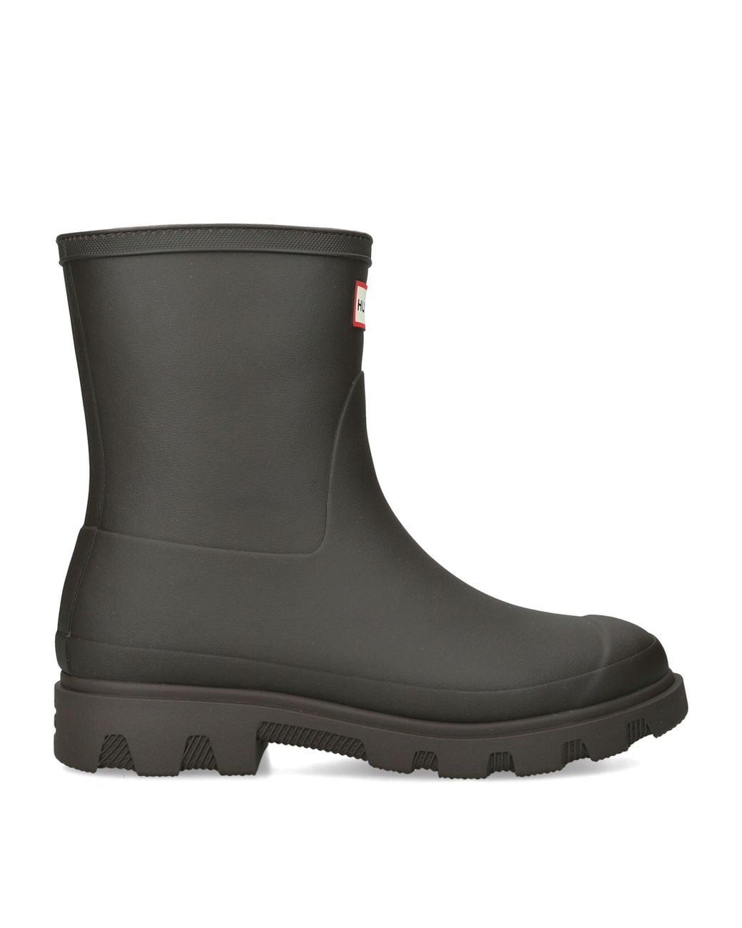 Hunter Black Insulated Downpour Short Wellington Boots