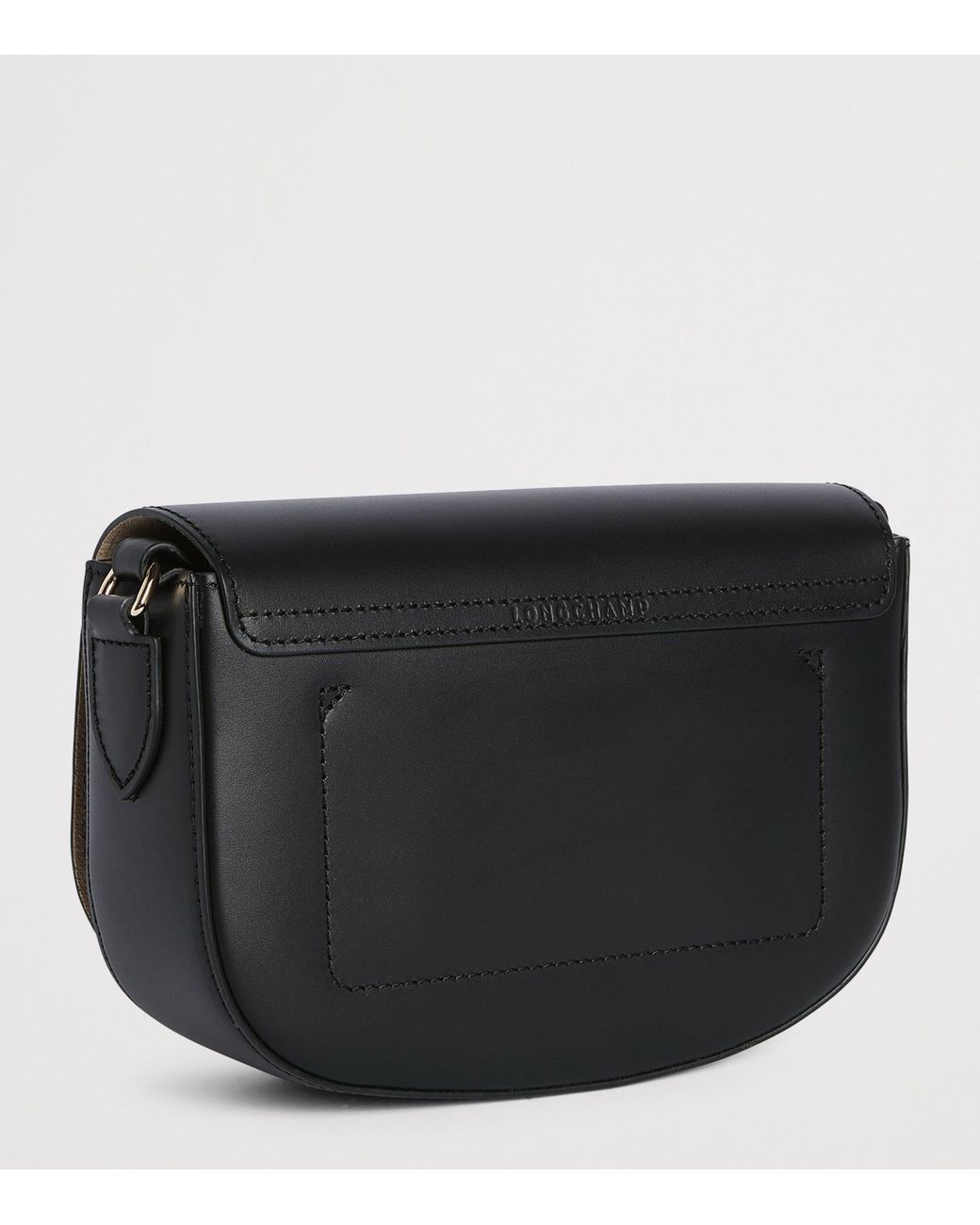 Longchamp Black Small Leather Épure Cross-Body Bag