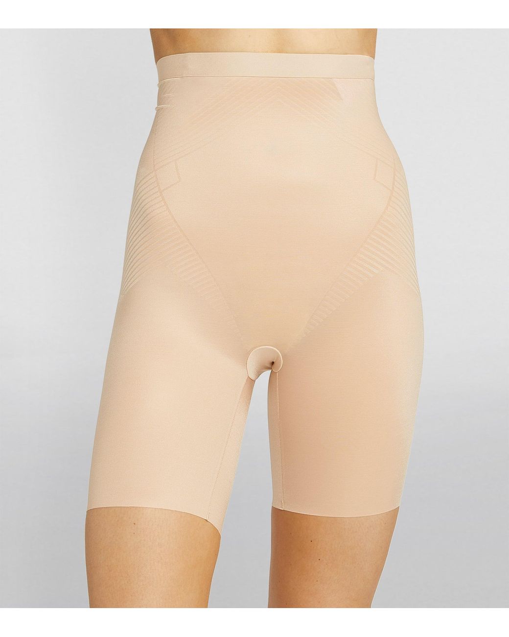 Spanx Natural Shape Invisible High-Waist Mid-Thigh Shorts