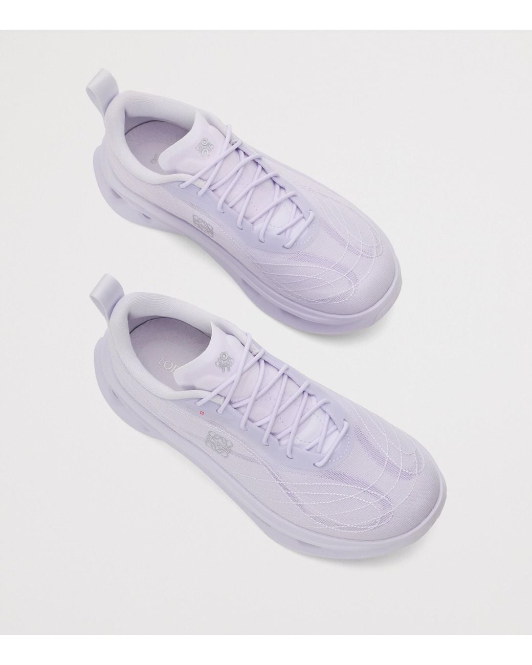Loewe Purple X On Cloudtilt Cosmic Sneakers