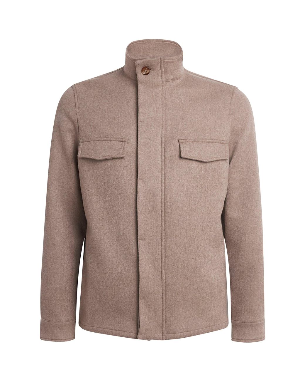 Marco Pescarolo Brown Stretch-Cashmere Titan Jacket for men