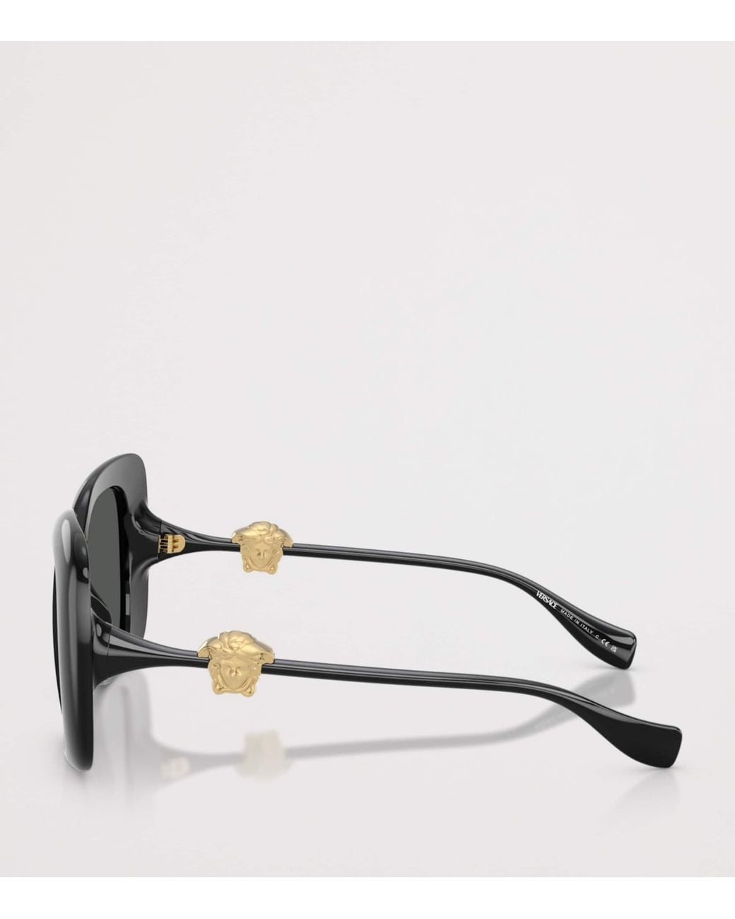Versace Black Injected Ve4499U Square Sunglasses