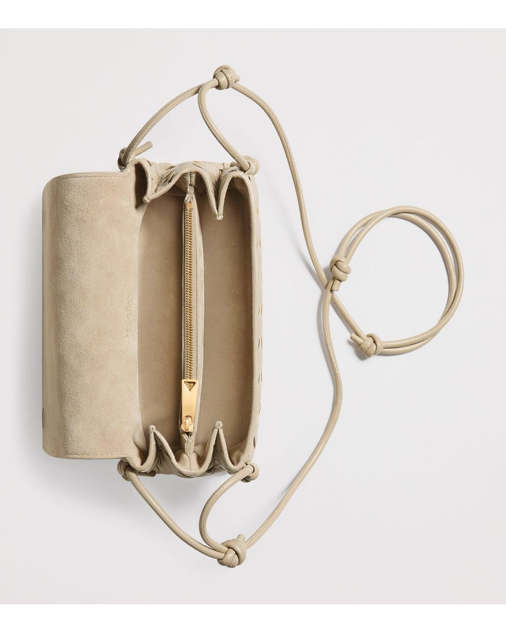 Bottega Veneta Natural Leather Notturno Pouch