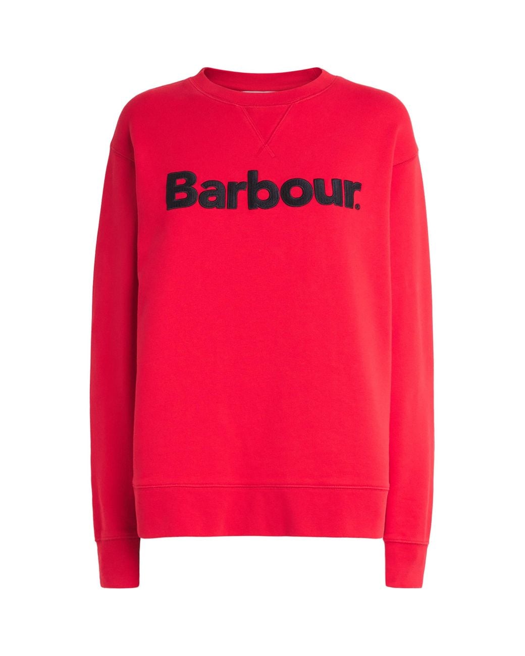 Barbour Pink Logo Hartland Sweatshirt