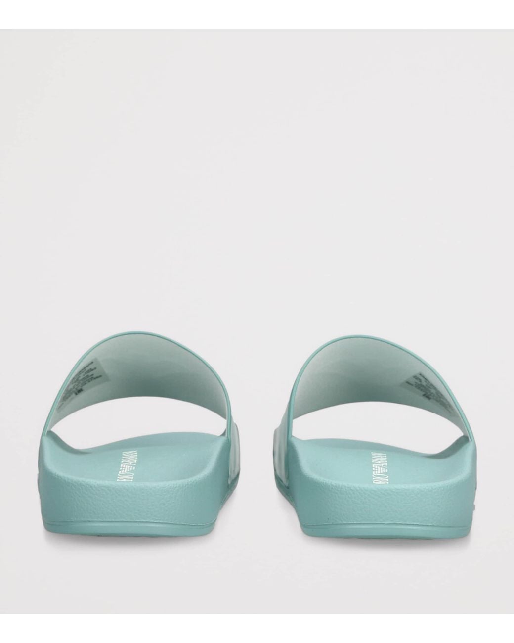 Giorgio Armani Green Logo Slides for men