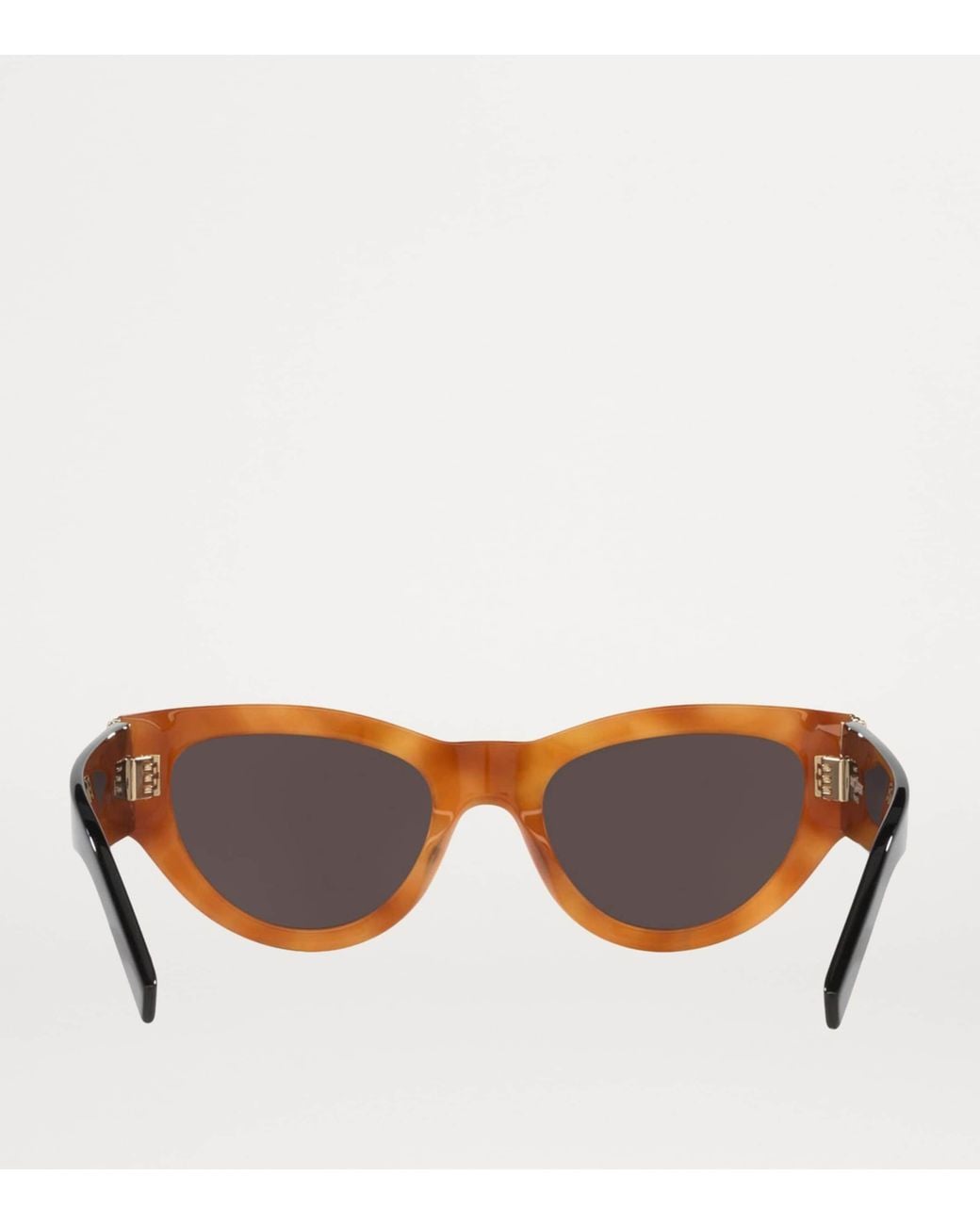 Saint Laurent Brown Acetate Sl M94 Sunglasses