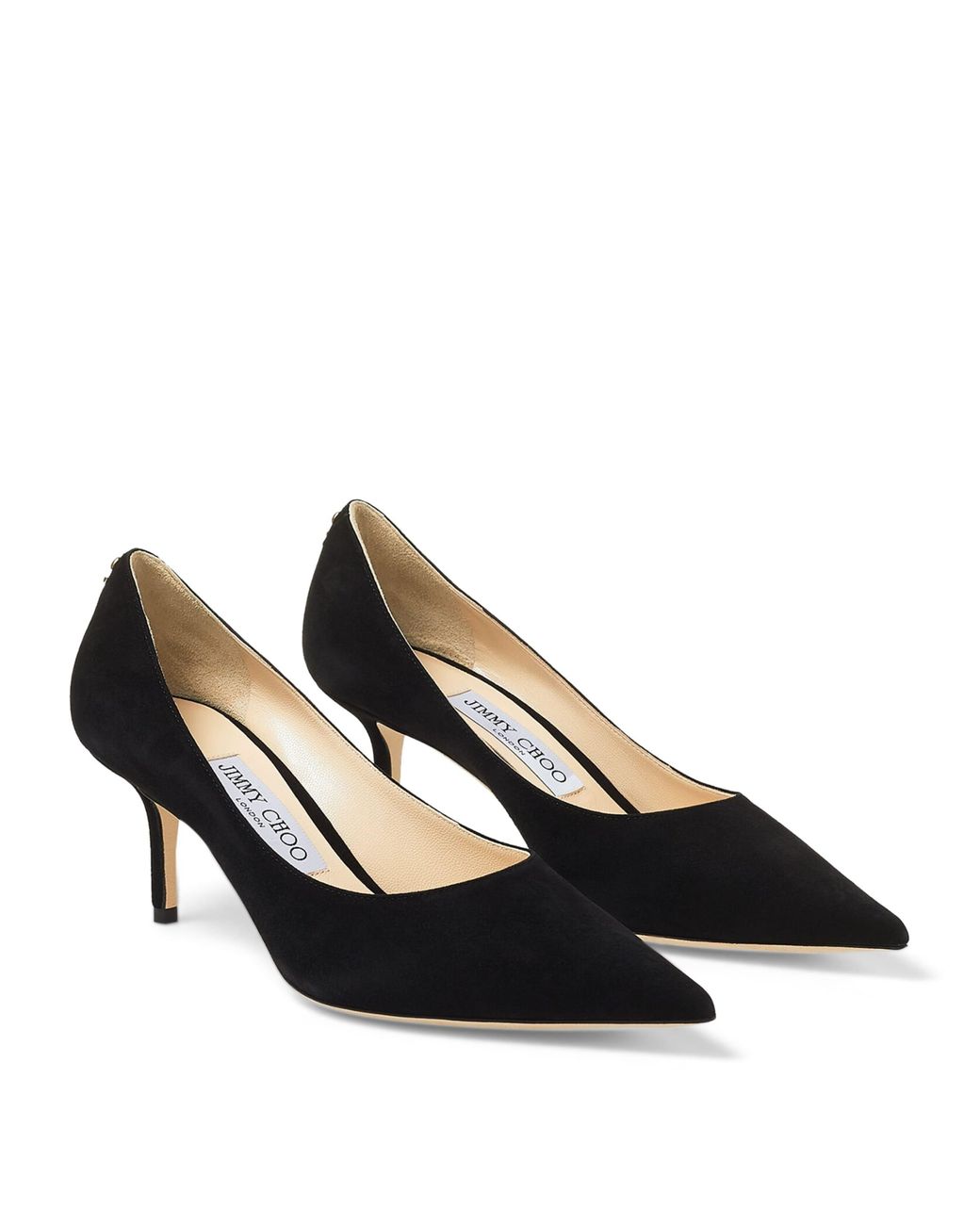 Jimmy Choo Black Love 65 Suede Pumps