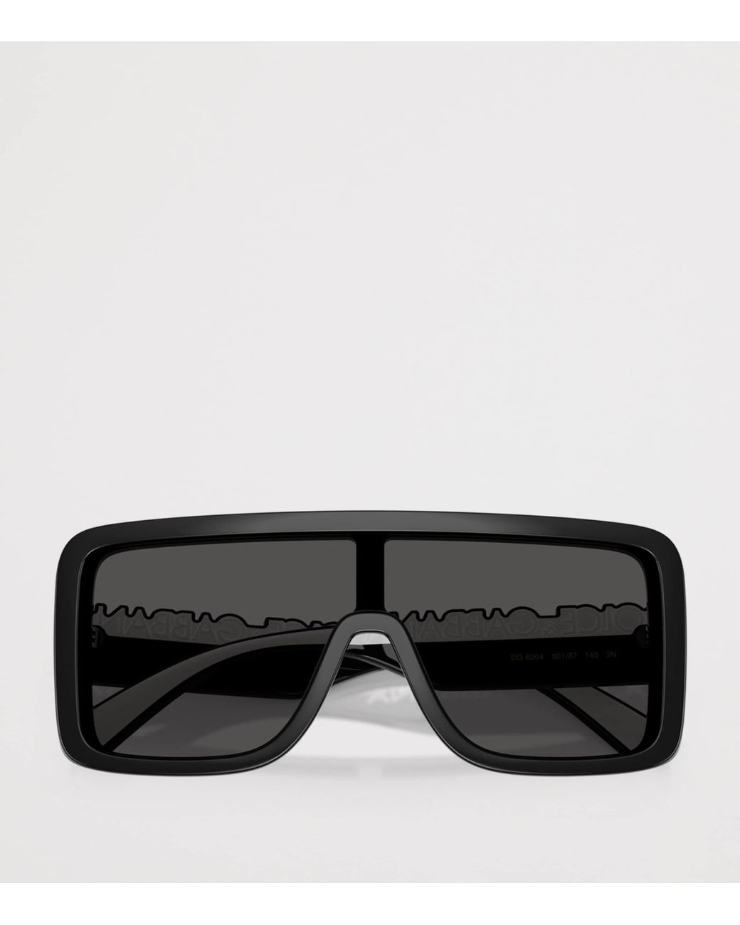 Dolce & Gabbana Black Injected Dg6204 Sunglasses