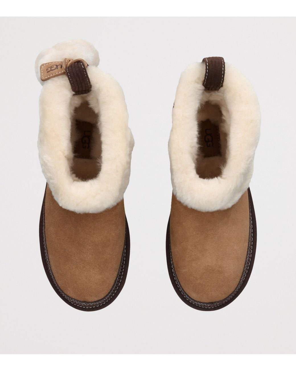 Ugg Brown Suede Classic Mini Heritage Boots