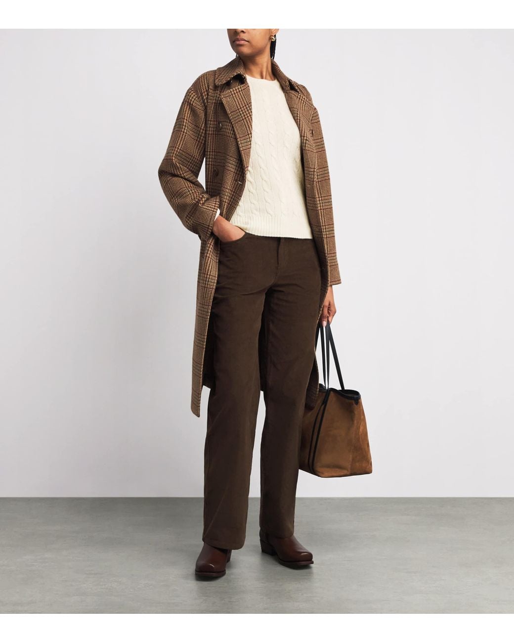Polo Ralph Lauren Natural Wool-Cashmere Julianna Sweater