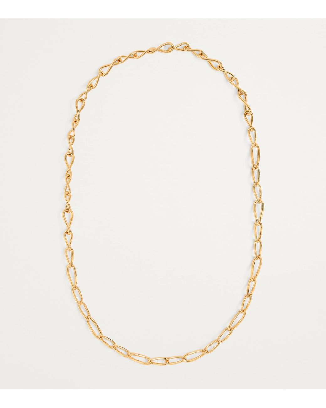 Astrid & Miyu Metallic Infinity Chain Necklace