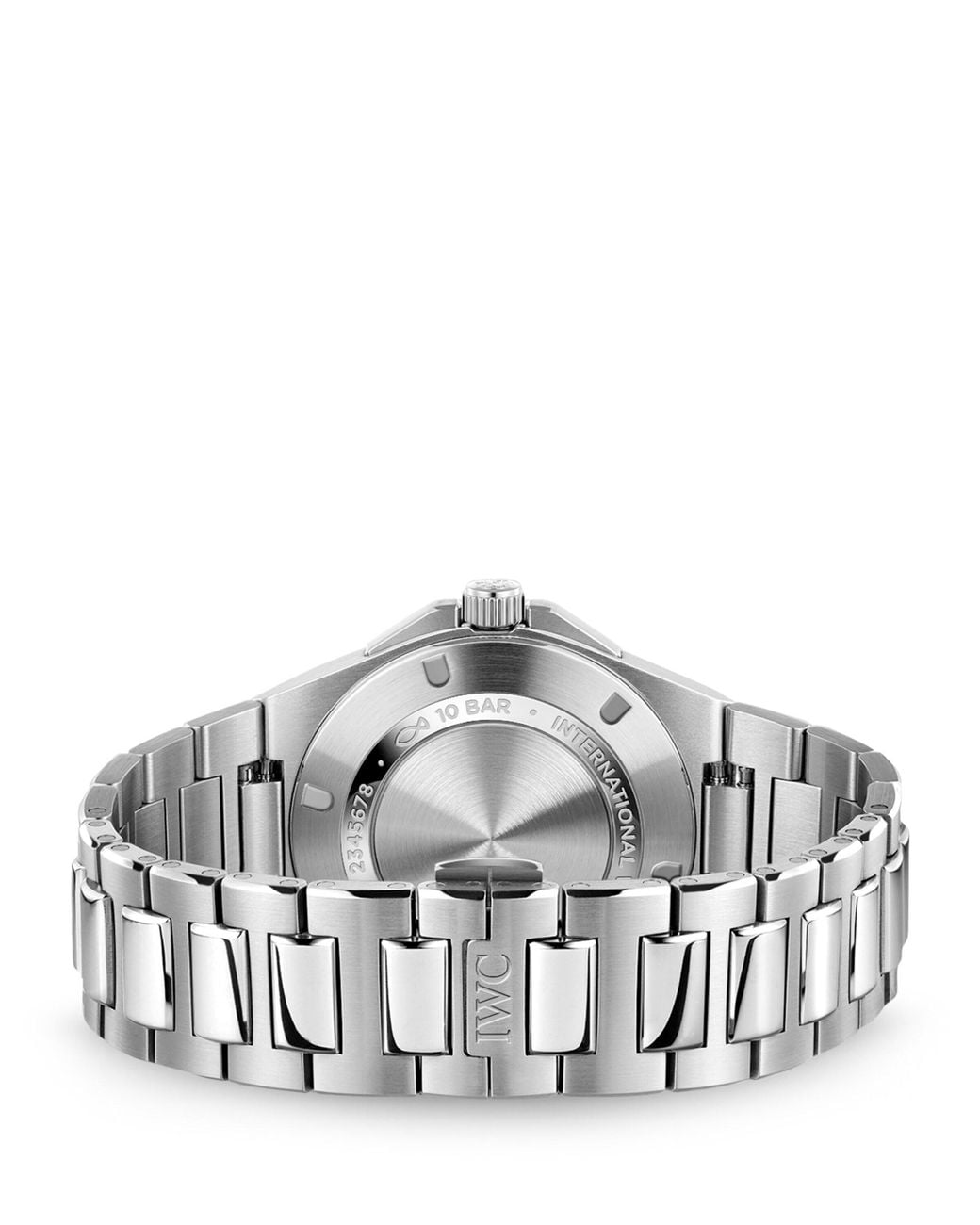 Iwc Gray Stainless Steel Ingenieur Automatic Watch 40mm