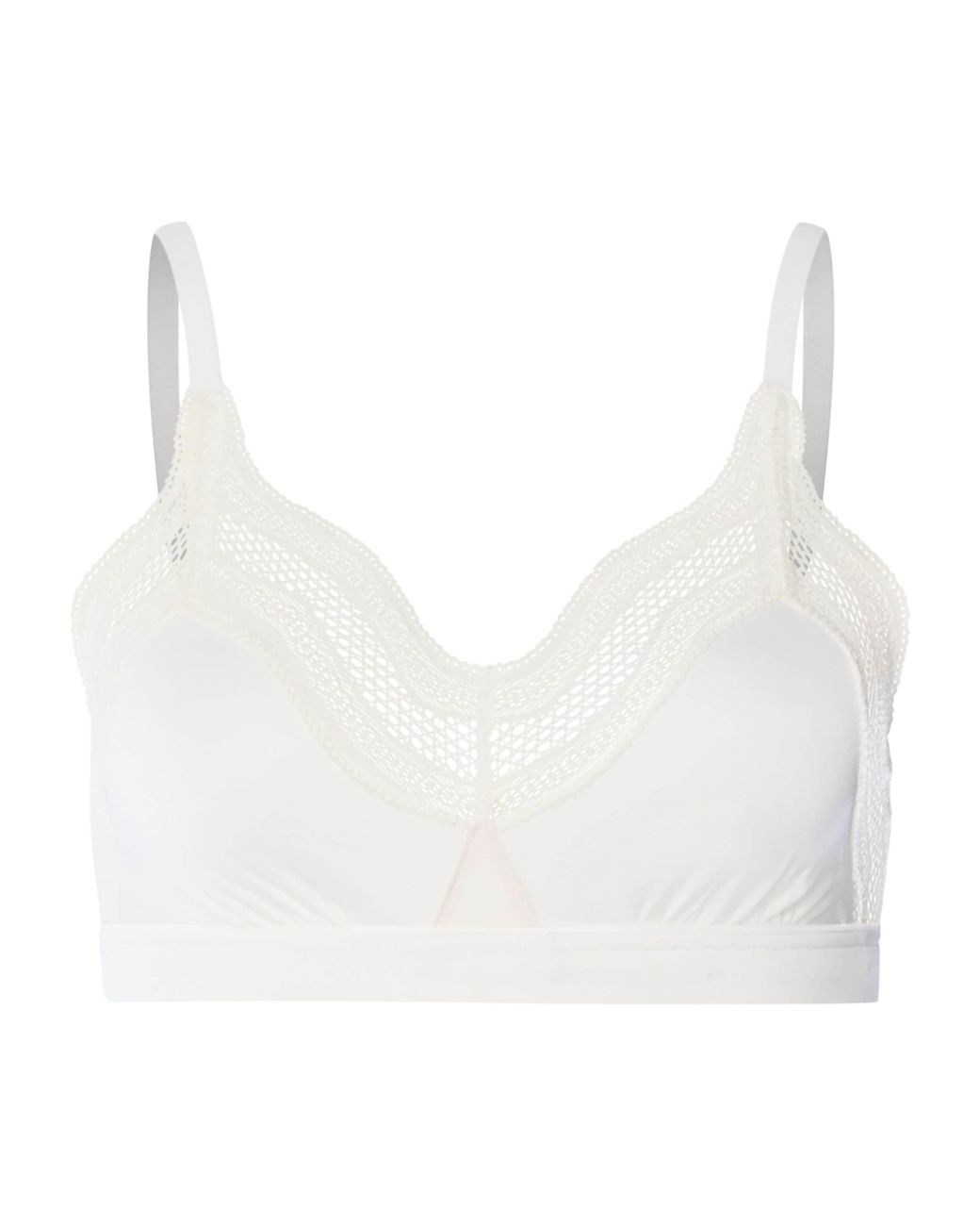 Hanro Celia Hanro Soft Cup Cira Bra in White | Lyst UK