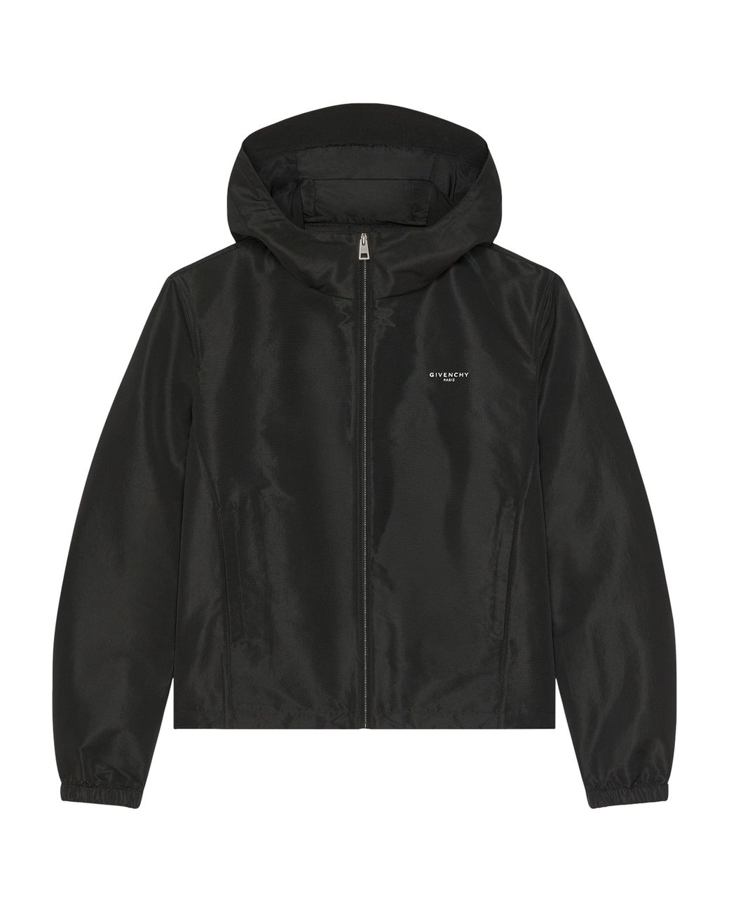 Givenchy Black Archival Print Windbreaker Jacket for men