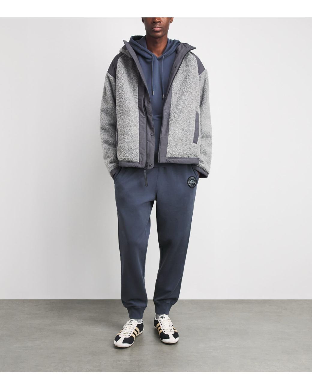 Canada Goose Blue Organic Cotton Loon Hoodie for men