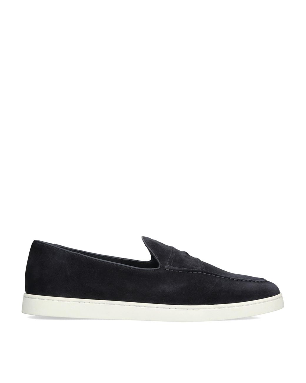Church's Blue Suede Peebles Slip-On Sneakers for men