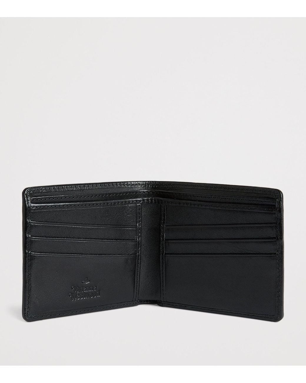 Vivienne Westwood Blue Stripe Bifold Wallet for men