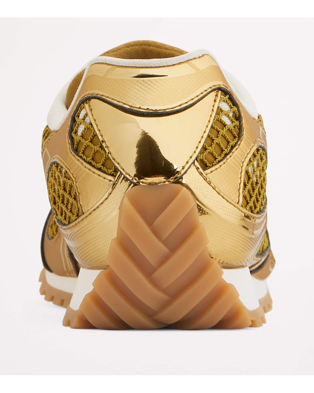 Bottega Veneta Yellow Low-Top Orbit Sneakers