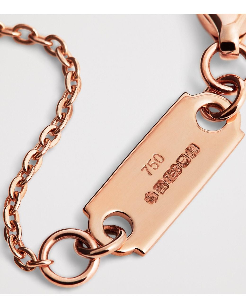Harrods Metallic And Diamond Bracelet