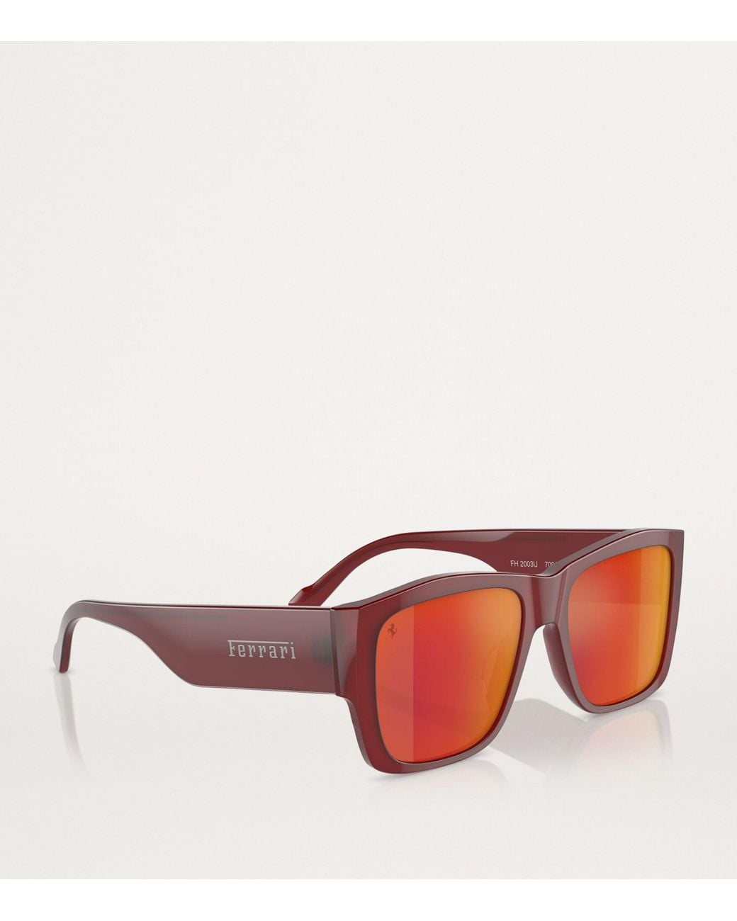 Ferrari Red Acetate Fh2003U Sunglasses