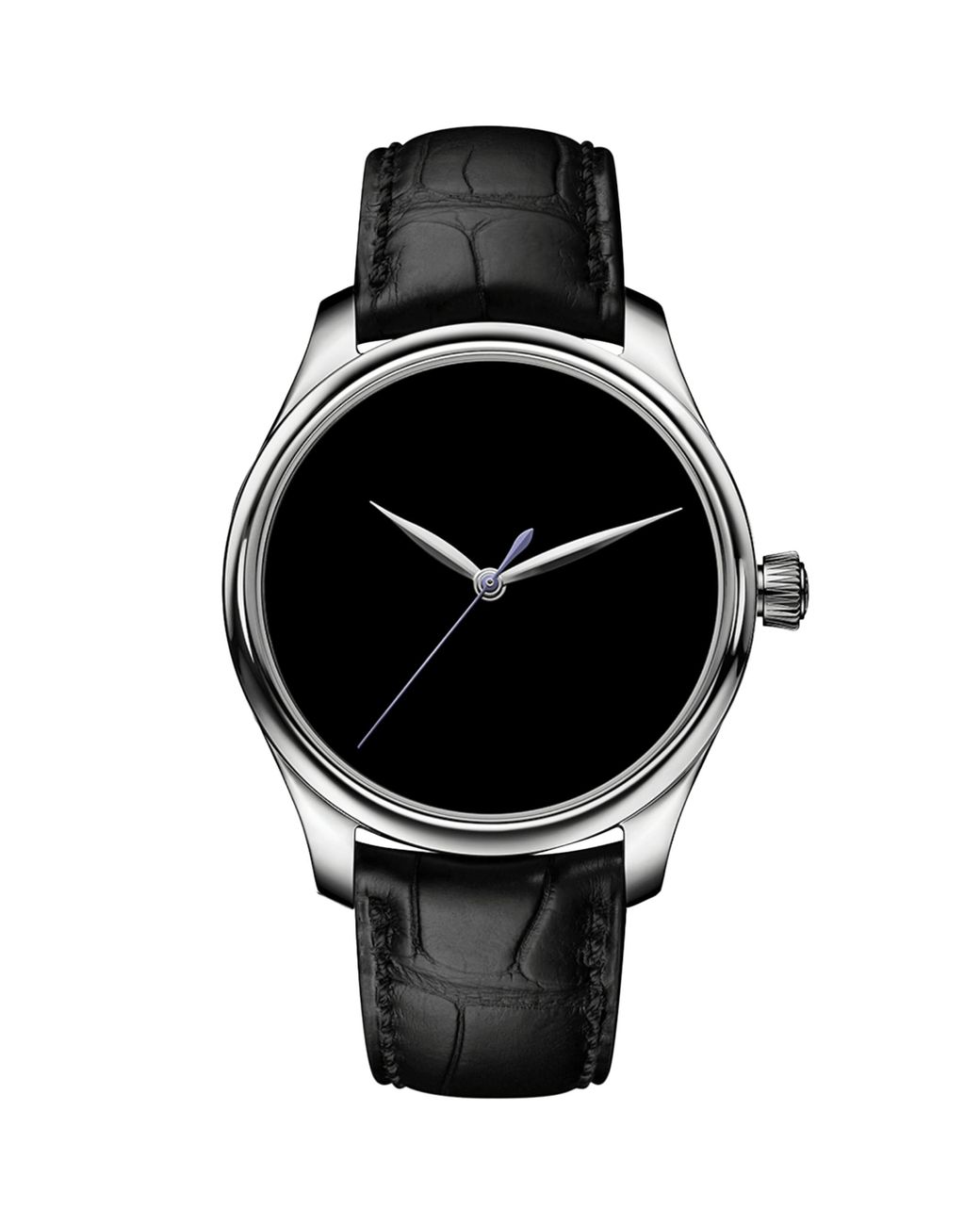 H. Moser & Cie Stainless Steel Endeavour Centre Seconds Concept Vantablack Watch