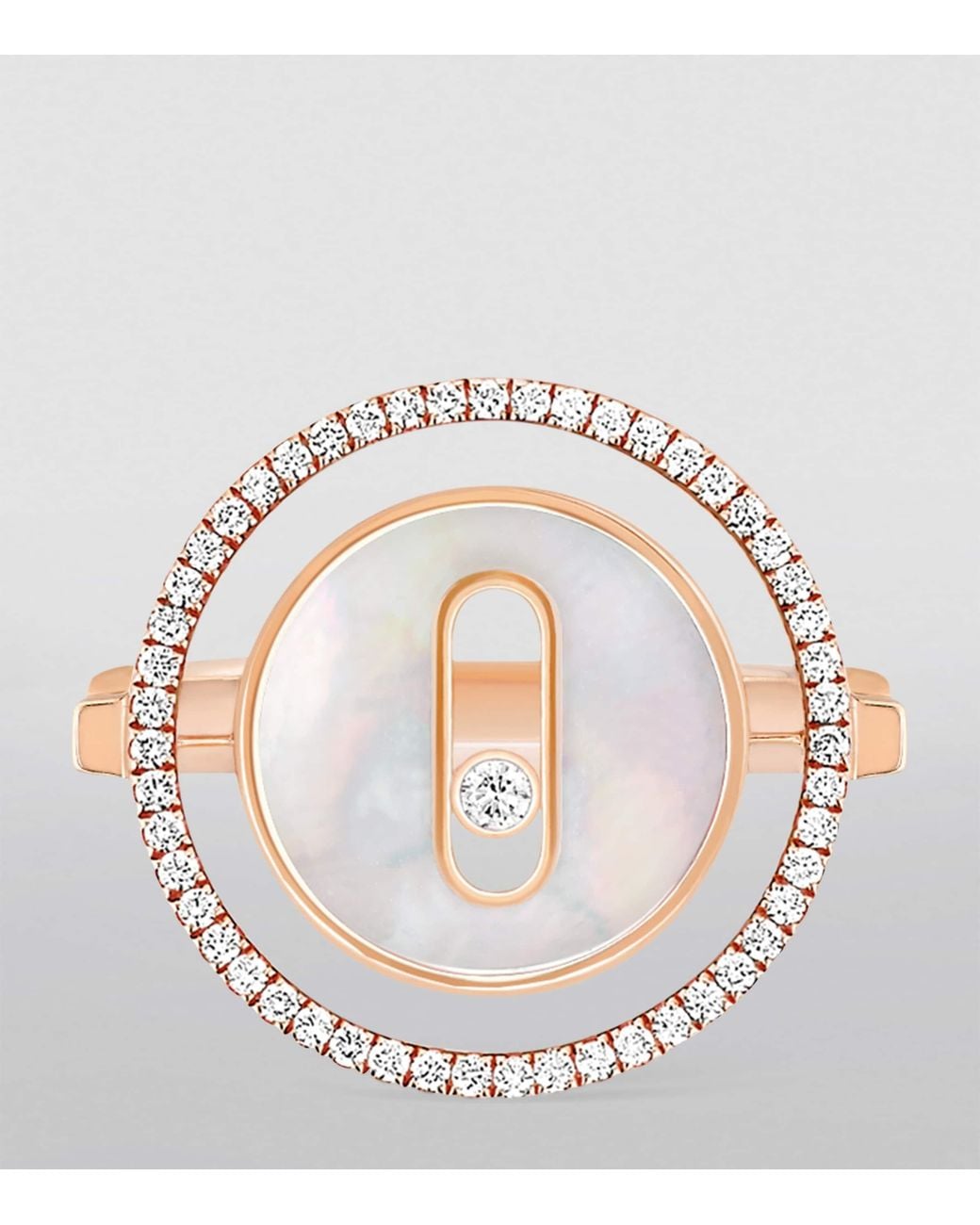 Messika Metallic Lucky Move, Diamond And Mother-Of-Pearl Ring