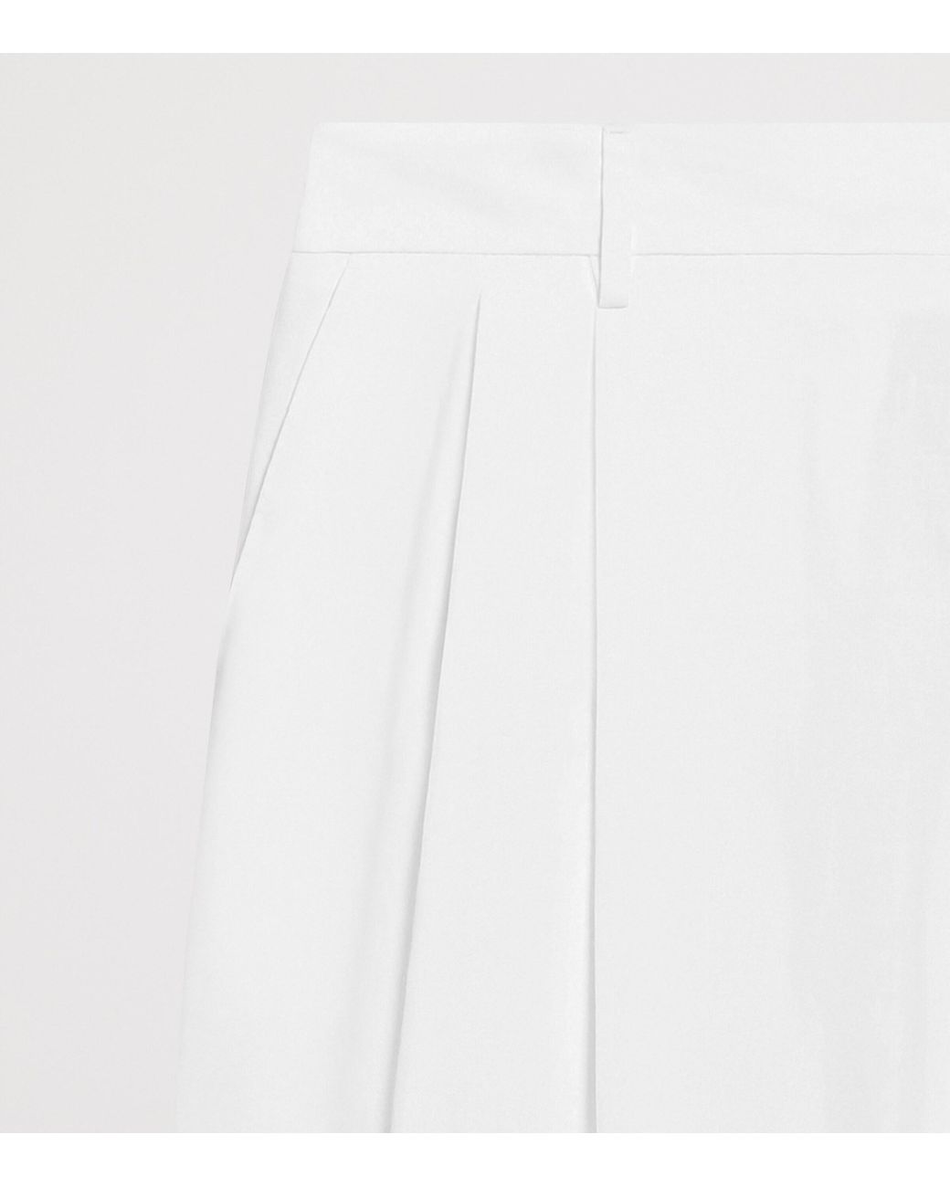 Dolce & Gabbana White Linen Tailored Trousers for men