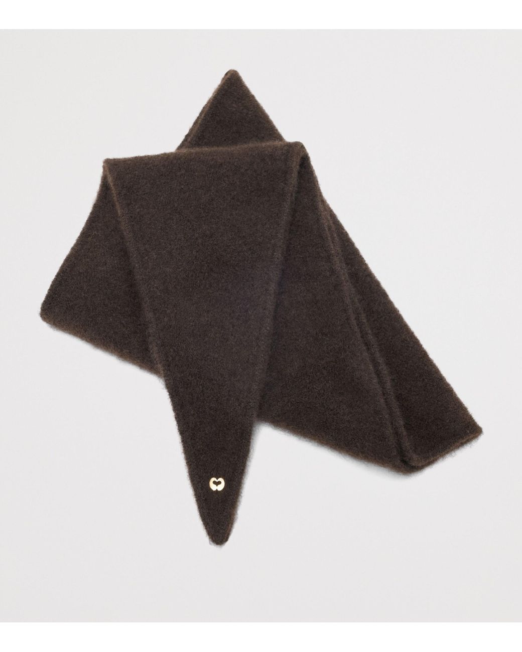 Maje Black Yak-Blend Scarf