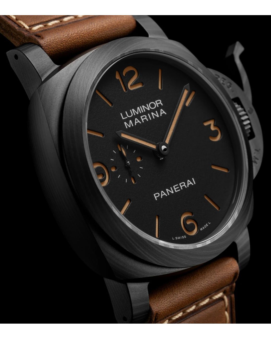 Panerai Black Carbotech Luminor Marina Watch
