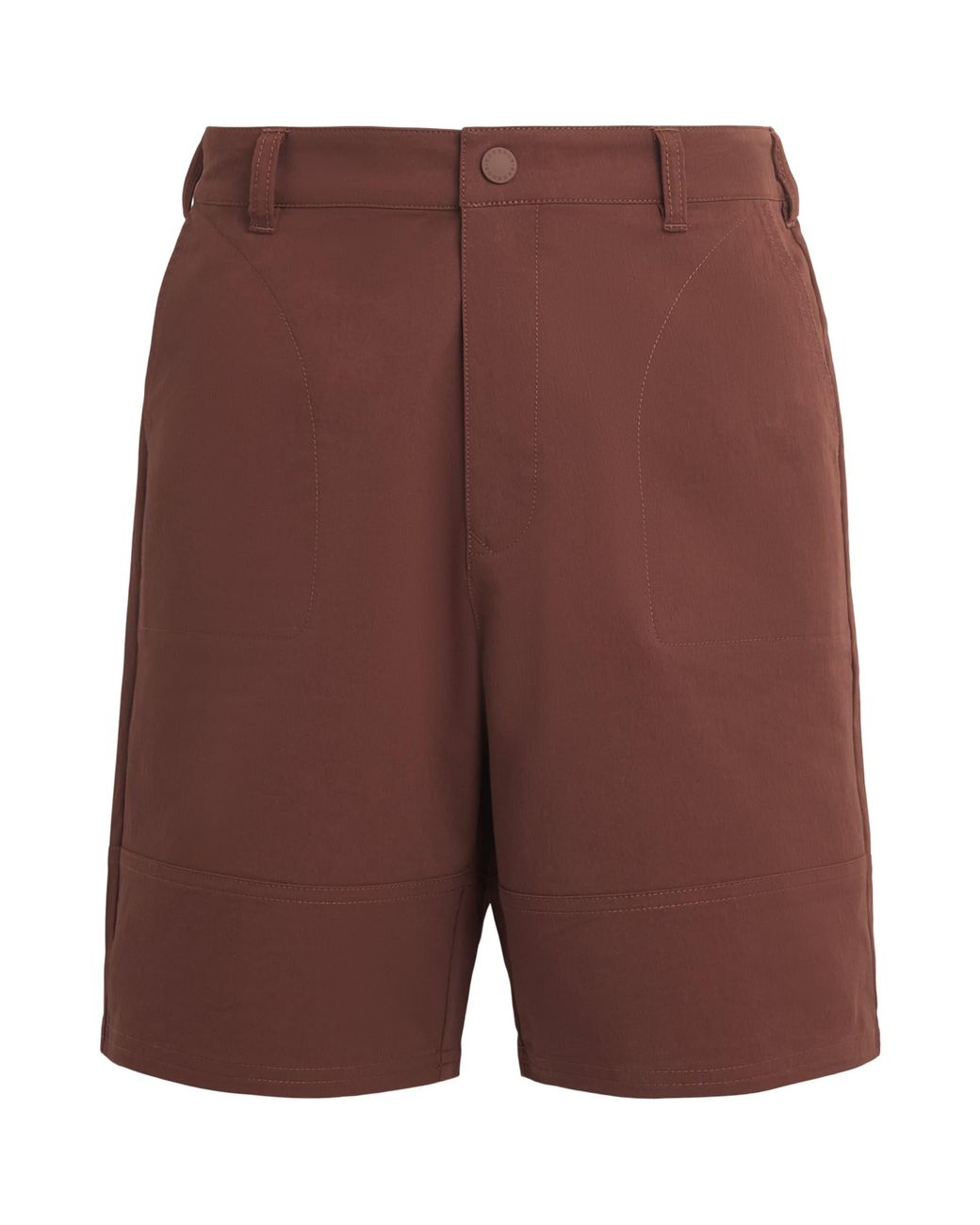 Barbour Purple Stretch-Twill Strickland Shorts for men