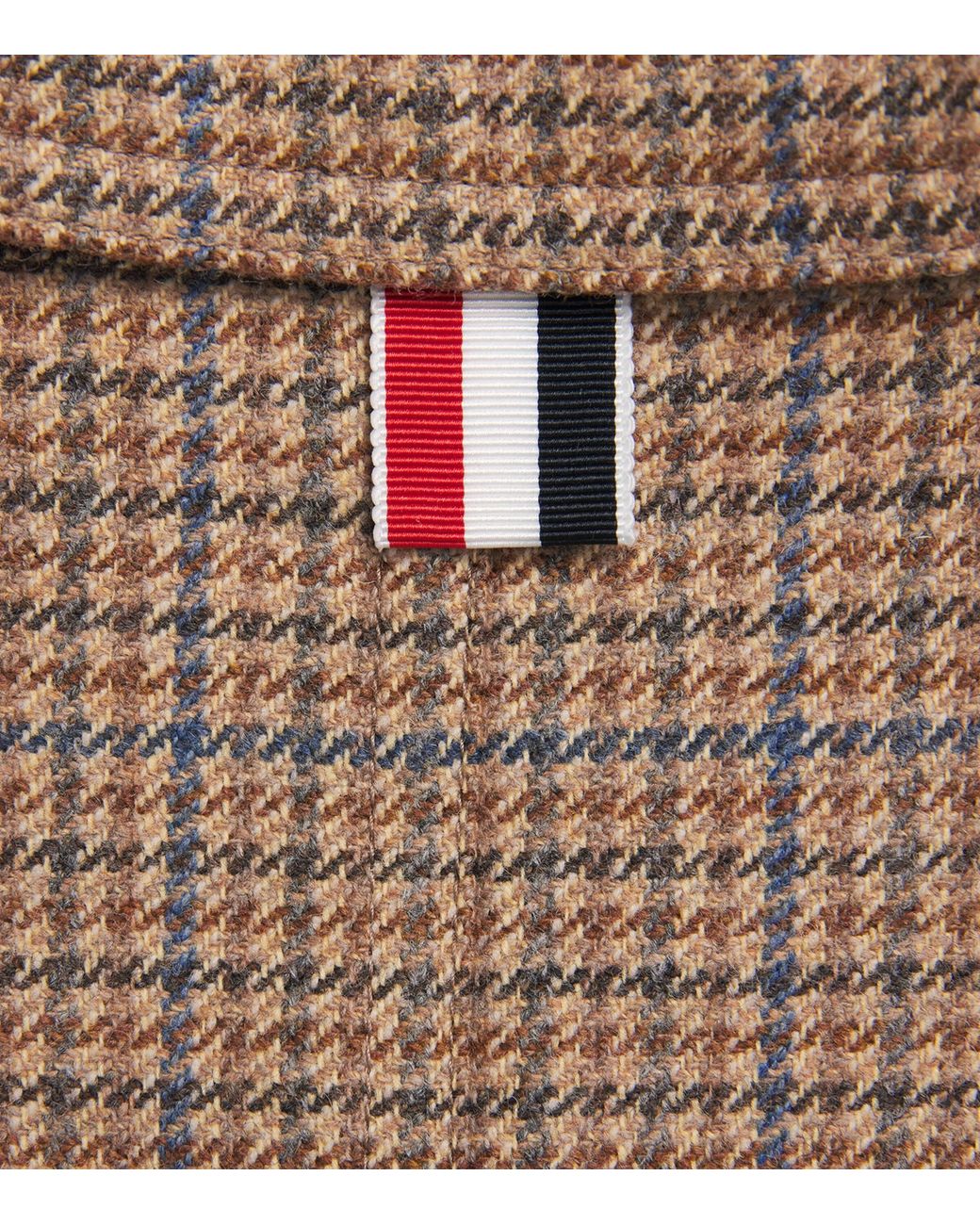 Thom Browne Brown Wool Snap Utility Jacket for men