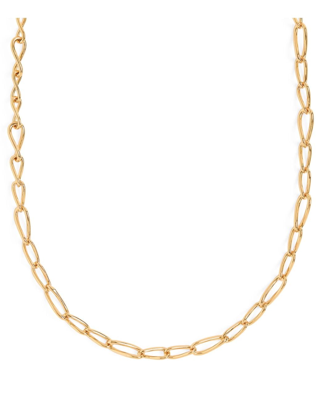 Astrid & Miyu Metallic Infinity Chain Necklace