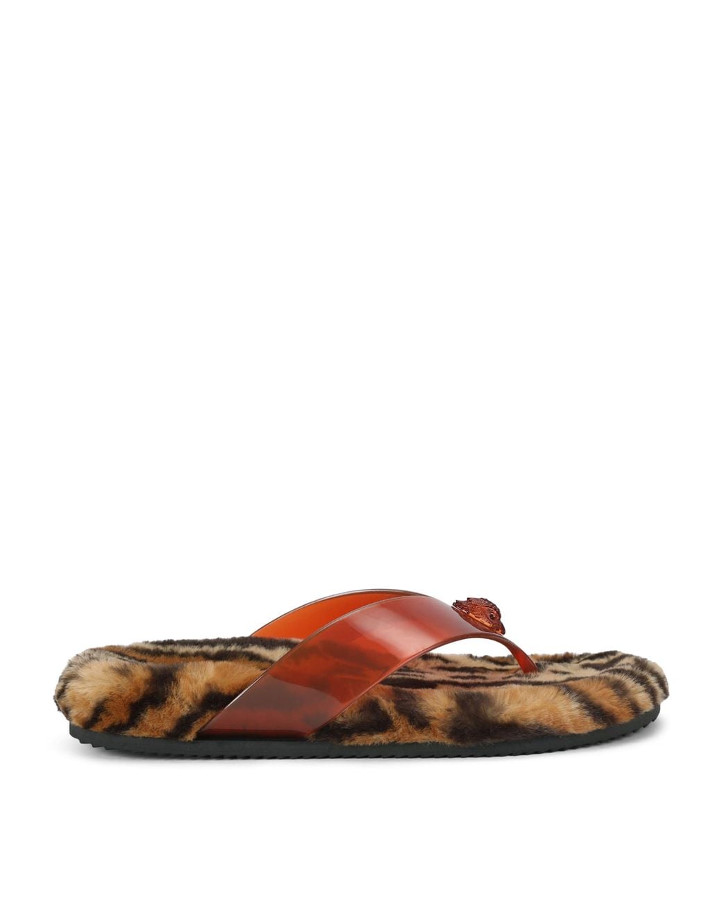 Kurt Geiger Brown Eagle Flip Flops